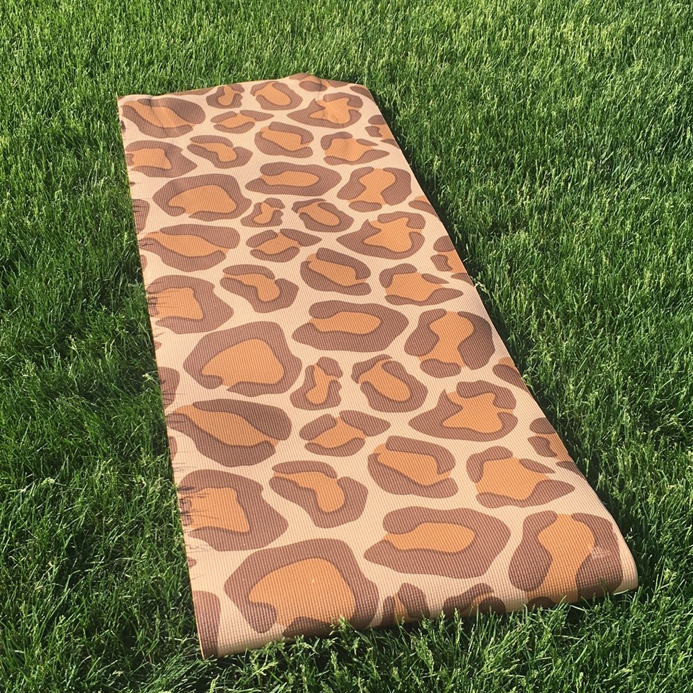Leopard Yoga Matt